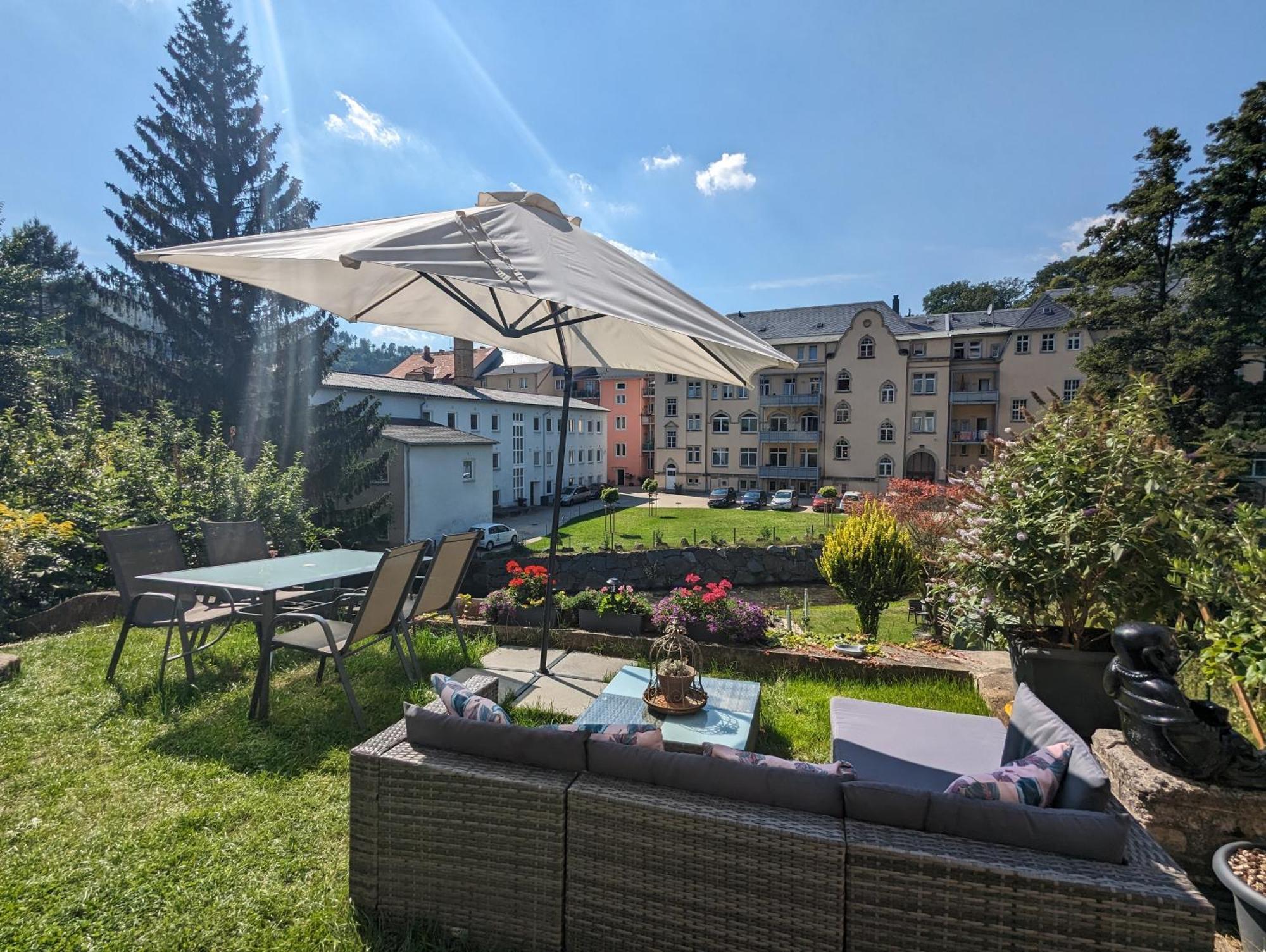 Zi1 - Urlaubsmagie - Erholung Mit Whirlpool & Sauna Sebnitz Luaran gambar