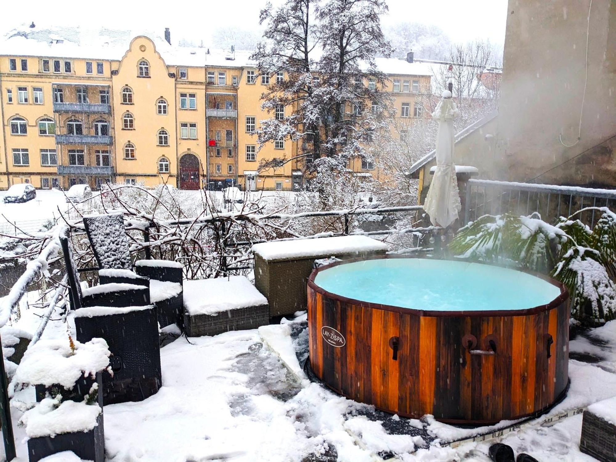 Zi1 - Urlaubsmagie - Erholung Mit Whirlpool & Sauna Sebnitz Luaran gambar