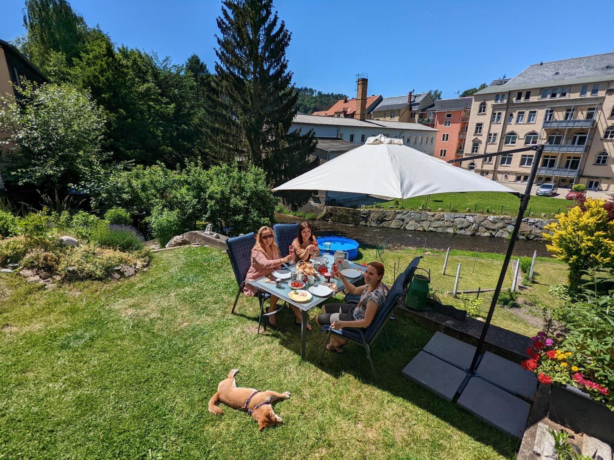 Zi1 - Urlaubsmagie - Erholung Mit Whirlpool & Sauna Sebnitz Luaran gambar