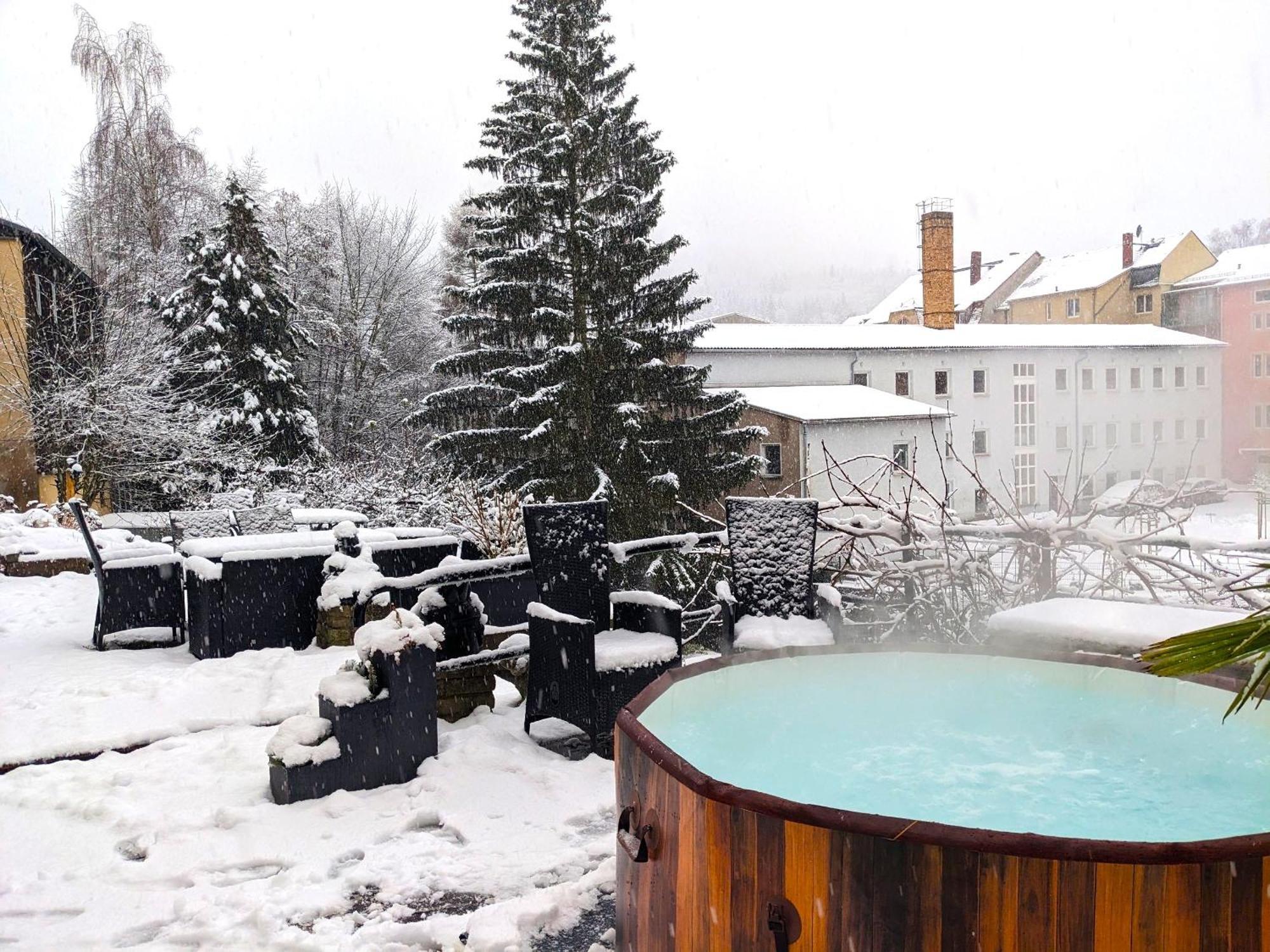 Zi1 - Urlaubsmagie - Erholung Mit Whirlpool & Sauna Sebnitz Luaran gambar